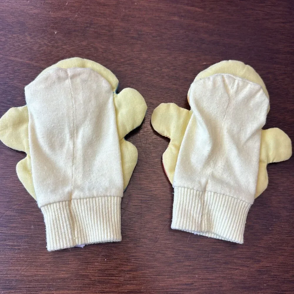 Vintage 90s Sesame Street Sock Baby ￼Rattles PlaySkool Bert Big Bird & Cookie